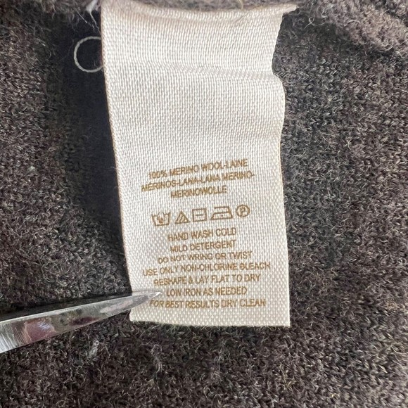 FP Beach Free People Womens Size XS Merino Wool One Button Blazer Jacket Brown - Picture 7 of 7